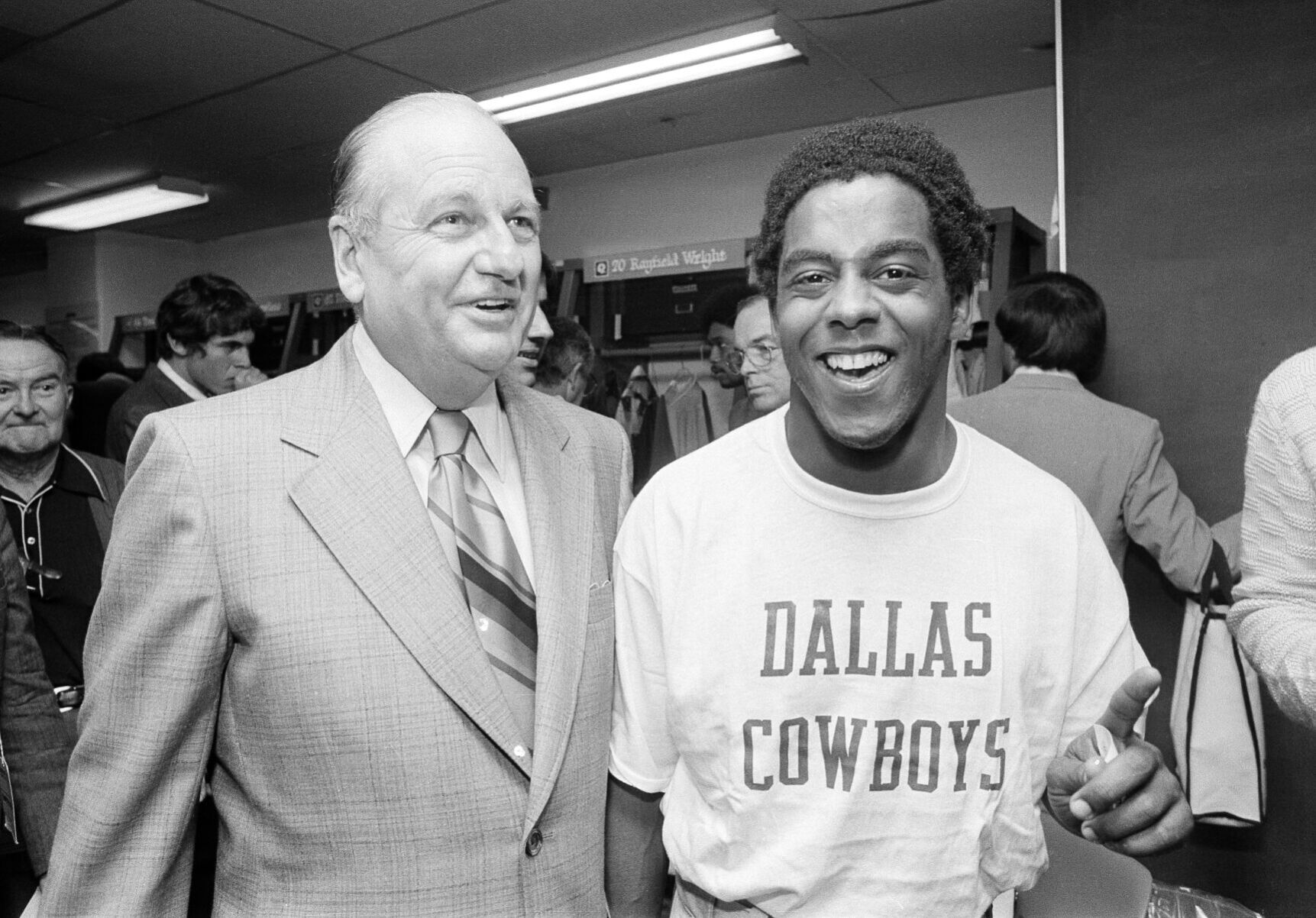 Tex Schramm, Texas E. Schramm, Tony Dorsett